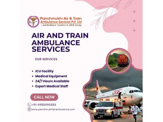 Choose Panchmukhi Air and Train Ambulance Services in Hyderabad with Life-Saving Features