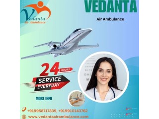 Take Fabulous Vedanta Air Ambulance Service in Allahabad with Medical Tool at Affordable Price