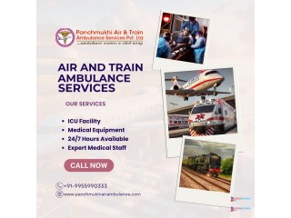 Get Safe and Secure Air and Train Ambulance Services in Cooch Behar by Panchmukhi