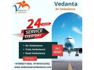 Choose Air Ambulance in Mumbai with Credible Medical Setup by Vedanta Air Ambulance