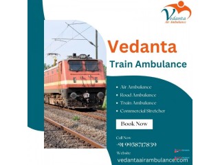 Vedanta Provides Life Saving Train Ambulance Service in Ranchi with Well Qualified Staff Members