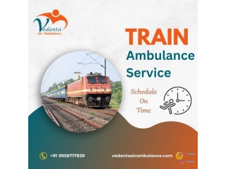 Safe and Affordable Vedanta Train Ambulance Service in Kolkata for a Critical Patient