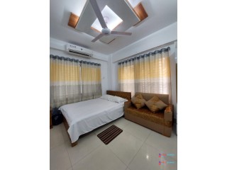 Rent Furnished One Bedroom Apartment in Bashundhara R/A.