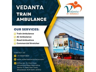 Obtain the Best Train Ambulance Service in Dibrugarh through Vedanta during Medical Emergencies