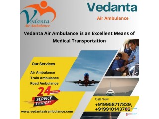 Advanced Air Ambulance in Patna at a Low Rate by Vedanta