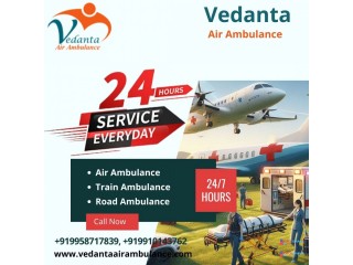 Book Air Ambulance in Mumbai with Excellent Medical Support by Vedanta