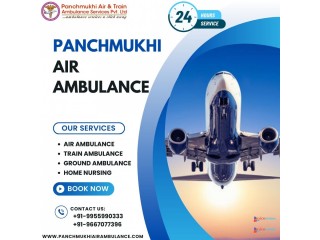 With Modern Healthcare Setup Hire Panchmukhi Air and Train Ambulance Services in Gorakhpur