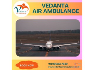 Obtain an Air Ambulance in Patna with Splendid Medical Aid from Vedanta