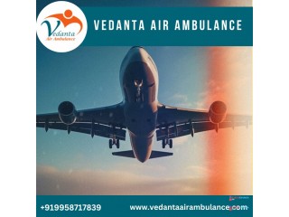 Select Air Ambulance in Ranchi with Emergency Medical Support by Vedanta