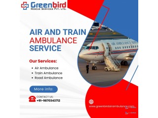 Greenbird Air and Train Ambulance Service in Lucknow for Swift Transportation of Patients