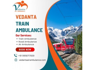 Vedanta Train Ambulance Services in Chandigarh for Safe and Secure Medical Transportation