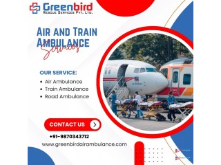 Greenbird Air and Train Ambulance Service in Mangalore Transfer with Latest Medical Facility