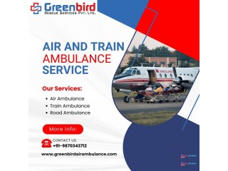 Greenbird Air and Train Ambulance Service in Nagpur for Swift Transportation of Patients