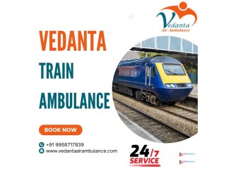 Have a Happy Transfer Experience with Train Ambulance Services Siliguri by Vedanta