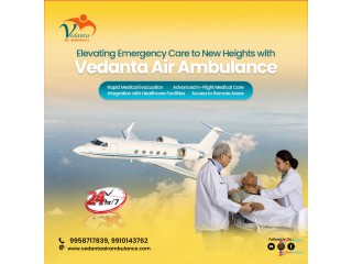 Choose Air Ambulance in Delhi with Full Medical Aid from Vedanta