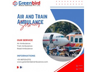 Greenbird Air and Train Ambulance Service in Rajkot Transfer Your Patients on Time