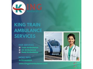 Shifting your loved one is Hassle-Free via the King Train Ambulance in Indore