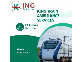 King Train Ambulance in Raipur is available for every kind of emergency