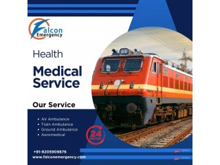 Use FALC Emergency Train Ambulance Service in Ranchi for the Affordable mode of shift