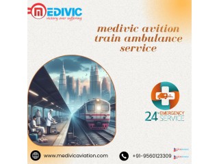 While Traveling, Medivic Aviation Train Ambulance Service in Jamshedpur Offers Medical Observation