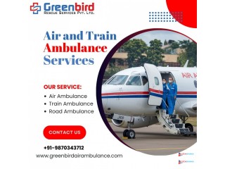 Greenbird Air and Train Ambulance Service in Surat Swiftly Relocate Patients