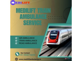 Medilift Train Ambulance comes with Modern Setup for long-distance Transfer in Varanasi