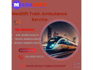 Medilift Train Ambulance in Kolkata has Modern Medical Equipment inside the Train