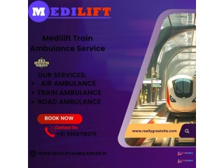 Medilift Train Ambulance Service in Chennai is known for reliable emergency assistance