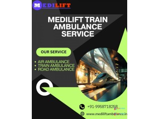 Medilift Train Ambulance has Top of line Medical Equipment inside Trains in Siliguri