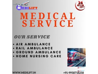 Medilift Train Ambulance in Delhi Ensure Smooth Coordination with Patients