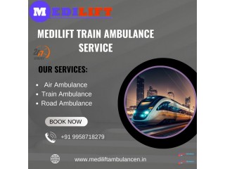 Advanced Healthcare Technology can be obtained via Medilift Train Ambulance Service in Patna