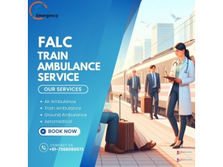 Use Falc Emergency Train Ambulance in Ranchi for the Affordable mode of Transfer