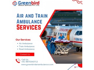 Greenbird Air and Train Ambulance Service in Udaipur Ensuring Best Relocation for Patients