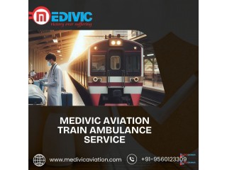 Medivic Aviation Train Ambulance Service is the best choice for safe transfer in Guwahati