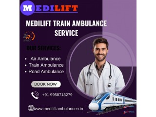 Use Medilifti Train Ambulance in Guwahati for Quick Medical Transfer across Cities