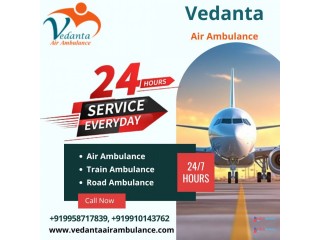 Book Vedanta Air Ambulance Services in Shimla that provides medical oversight during the journey