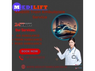 Medilift Train Ambulance Service in Chennai very easily Transport service