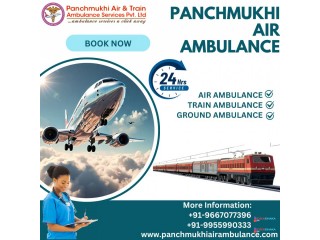 Get Life-Care Patient Transportation via Panchmukhi Air and Train Ambulance Services in Ranchi