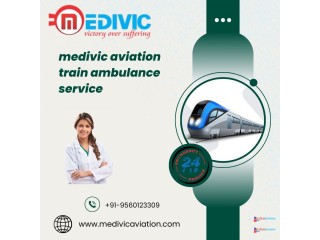 Medivic Aviation Train Ambulance Service in Bangalore Ensures Staff and Services