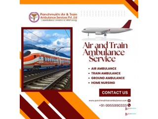 Get High-Quality Air and Train Ambulance Services at low cost in Hyderabad by Panchmukhi