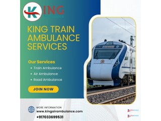 The King Train Ambulance in Guwahati is equipped with advanced medical equipment