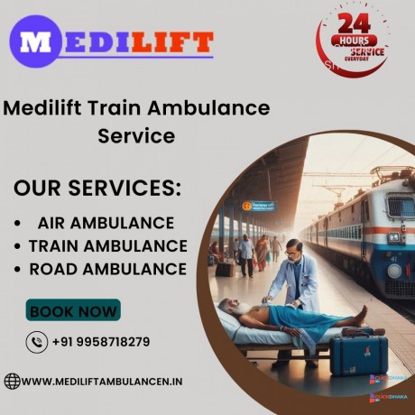 medilift-train-ambulance-in-patna-provides-timely-patient-transfer-big-0