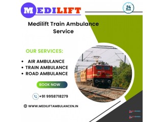 Choose the Medilift Train Ambulance Service in Mumbai as a Useful Solution