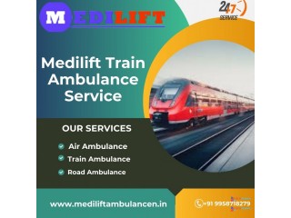 Choose Medilift Train Ambulance Services in  Allahabad  for a Quick Medical Transfer