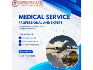 Get Complication-Free Panchmukhi Air and Train Ambulance Services in Bhubaneswar