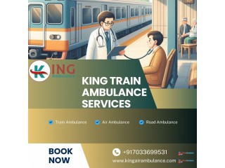 Transfer patient at lowest cost through King Train Ambulance Service in Kolkata