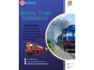 Medivic Train Ambulance provides safe transportation of patients in Chennai