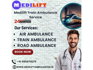 Medilift Train Ambulance Provides Medical Transport in Chennai