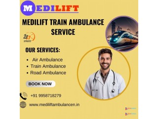 The Booking Process for Medilift Train Ambulance in Allahabad is Hassle-free