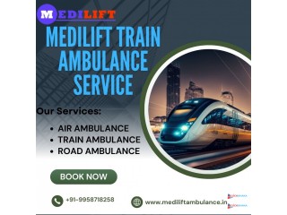 Medilift Train Ambulance in Allahabad makes Patient Medical Transfer Safe